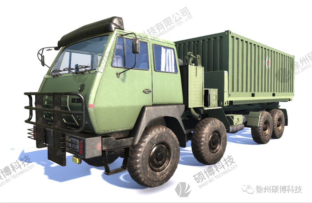 碩博自裝卸車模擬訓練器